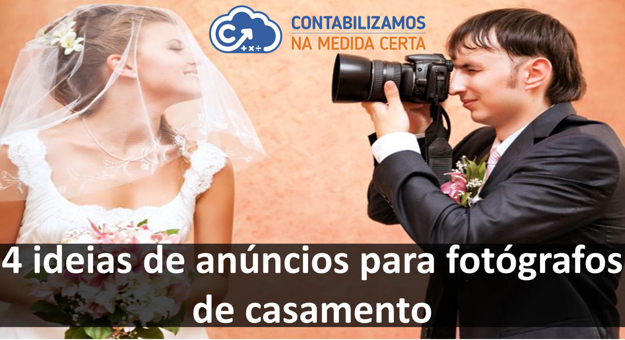 4 Ideias De Anúncios Para Fotógrafos De Casamento